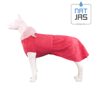 Natjas Blush hondenbadjas